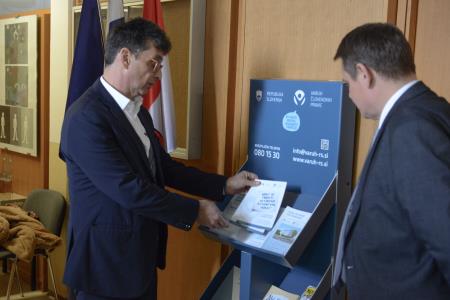 Varuh človekovih pravic Peter Svetina in župan mag. Marko Diaci 1